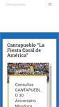 Mobile Screenshot of cantapueblo.com